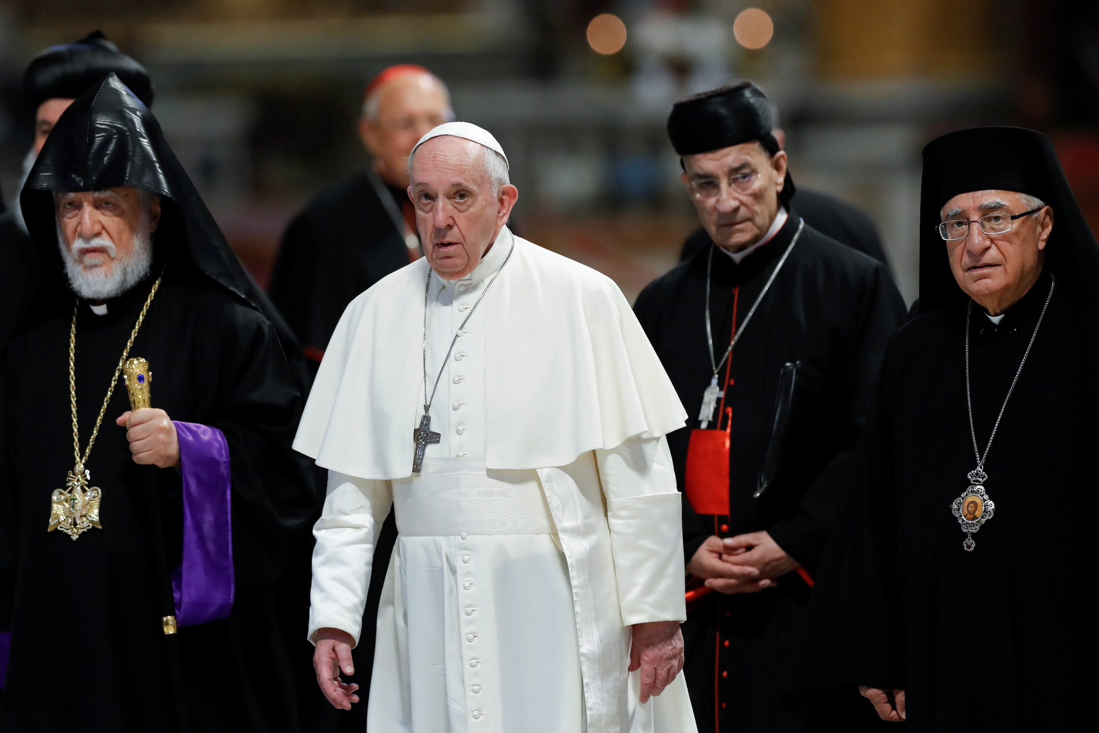 Pope Francis, Lebanon Christian heads begin summit on country’s crisis