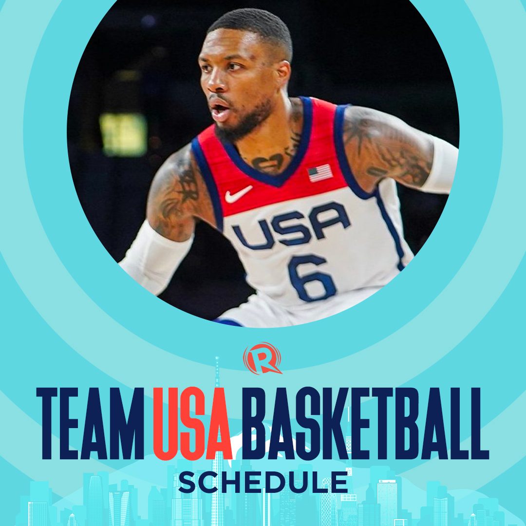 SCHEDULE: Team USA Basketball at the Tokyo Olympics