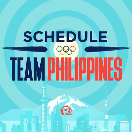 SCHEDULE: Philippine team at Tokyo Olympics