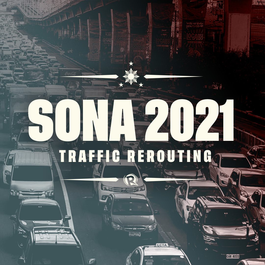 ADVISORY: SONA 2021 traffic rerouting