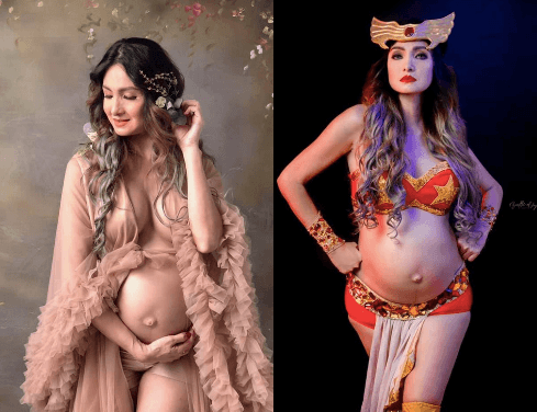 LOOK: Ynez Veneracion shares snaps from first maternity shoot