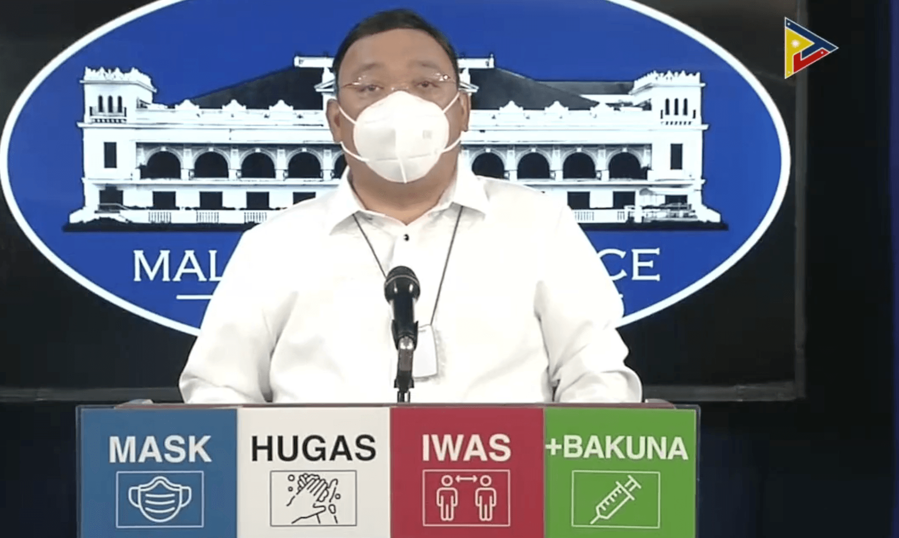 WATCH: Roque says swarming at vaccine sites due to fake news, not Duterte threat