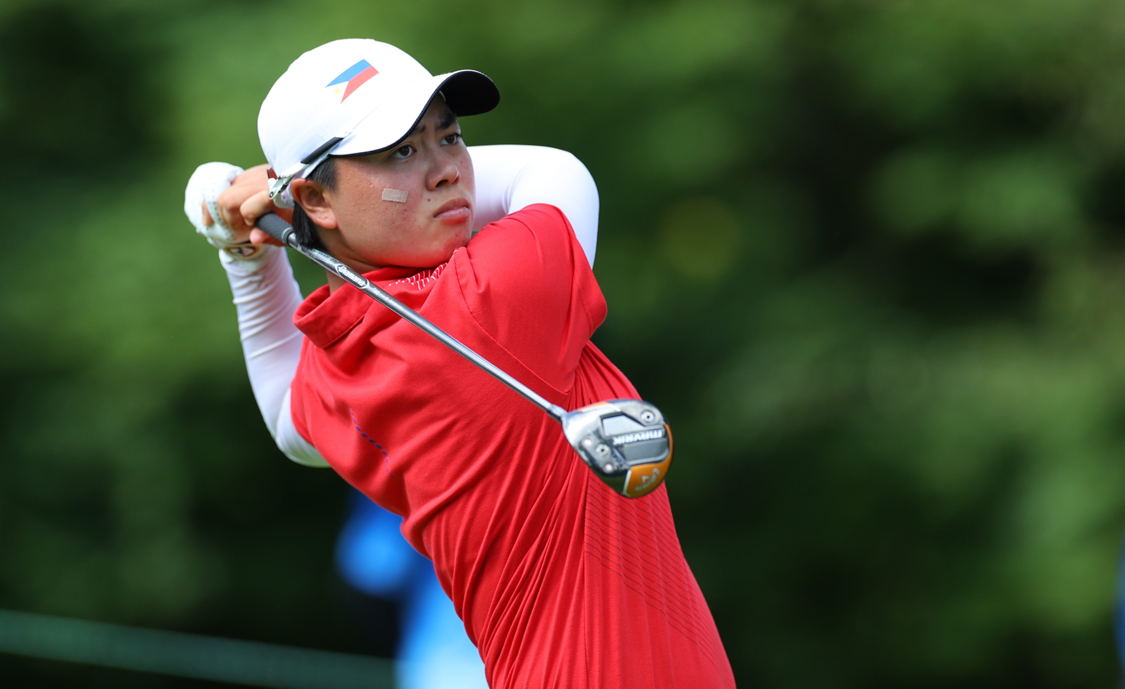 Yuka Saso behind early 3-way tie at 1st in 2021 AIG Women’s Open