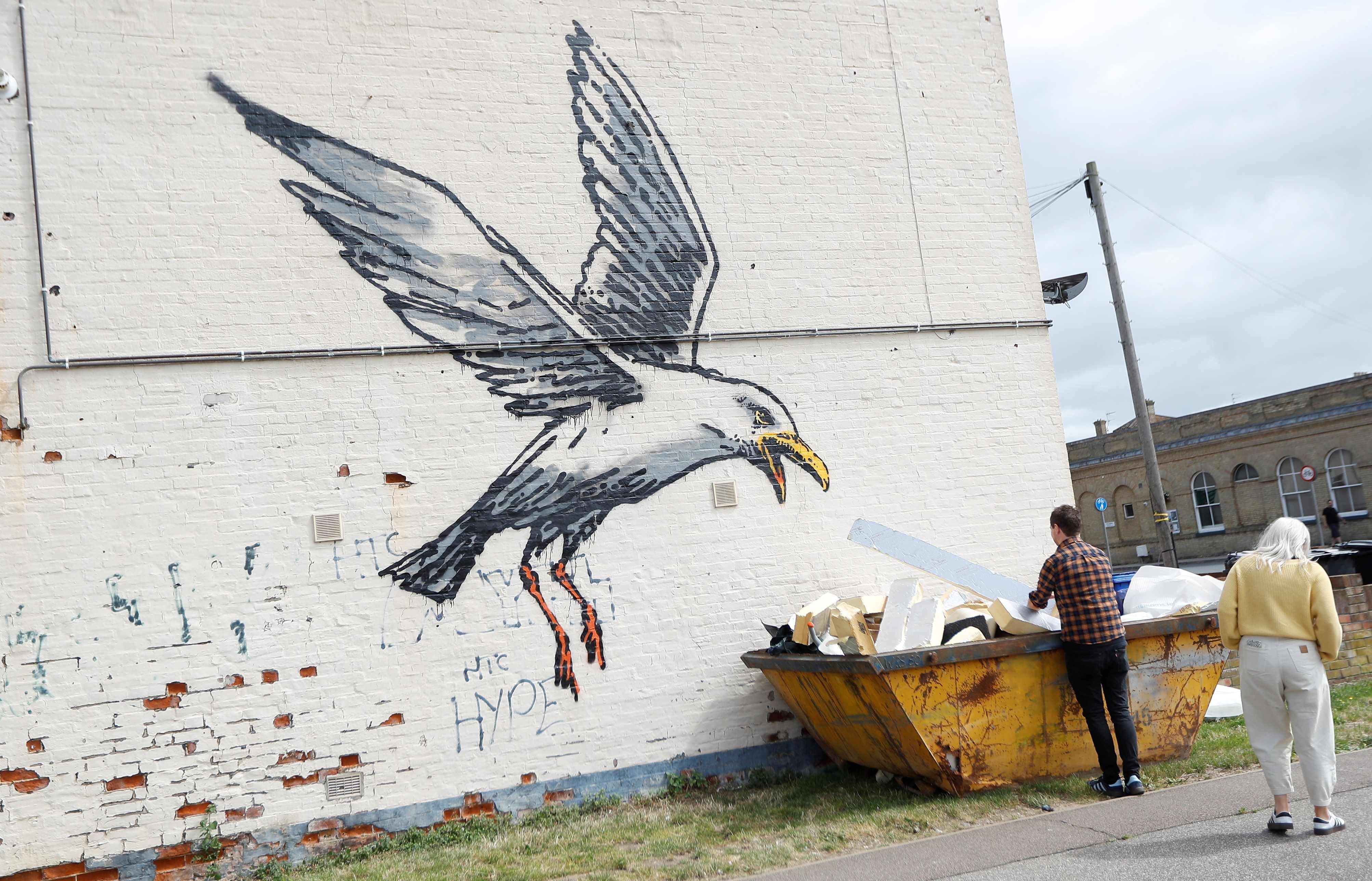 LOOK: Banksy’s new seaside murals in London