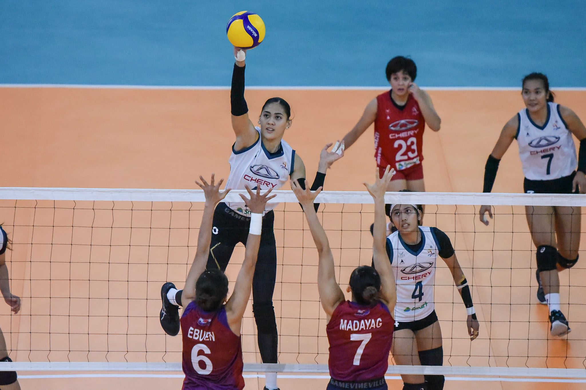 Chery Tiggo clinches PVL second seed in non-bearing Choco Mucho rout