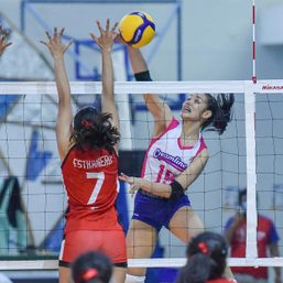 Creamline rebounds from shock loss, sweeps Cignal out of contention 