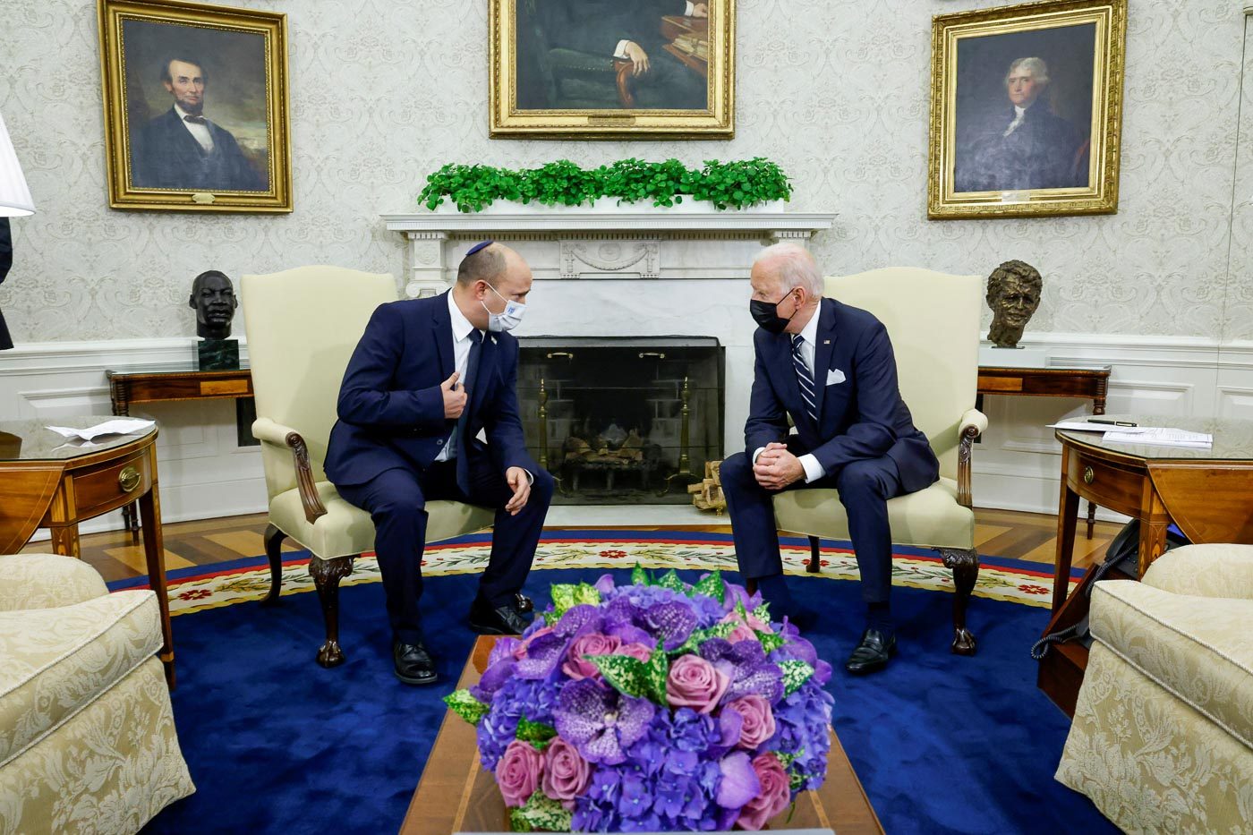 Biden to Israeli PM: US has options if Iran nuclear diplomacy fails