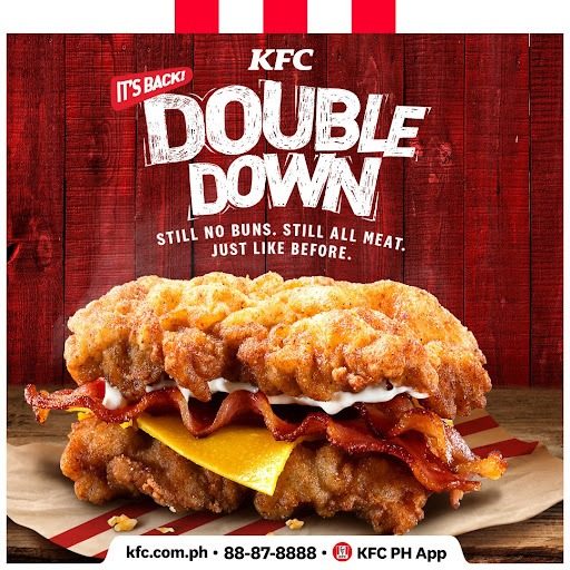 KFC Double Down back on menu