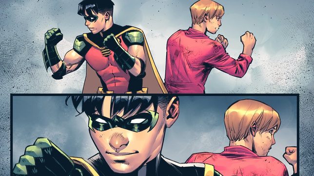 Robin comes out in new DC comic book