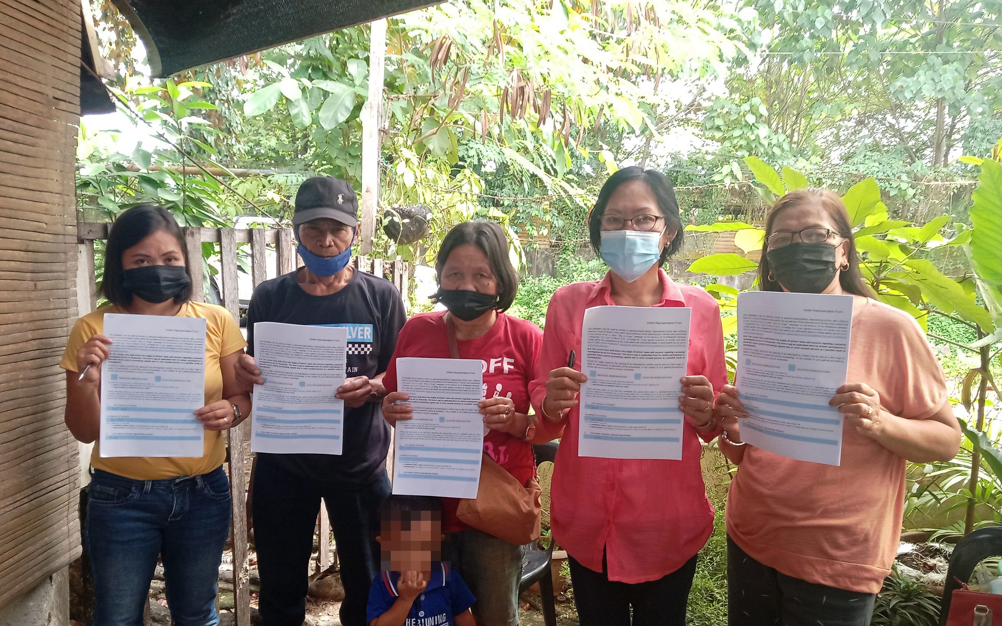 Families of 3 drug war victims slain in Zamboanga del Norte pin hopes on ICC