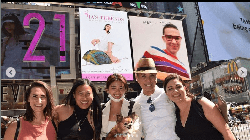 LOOK: Yam Concepcion lands on New York’s Times Square billboard