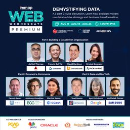 IMMAP Web Wednesdays Premium tackles data for business transformation