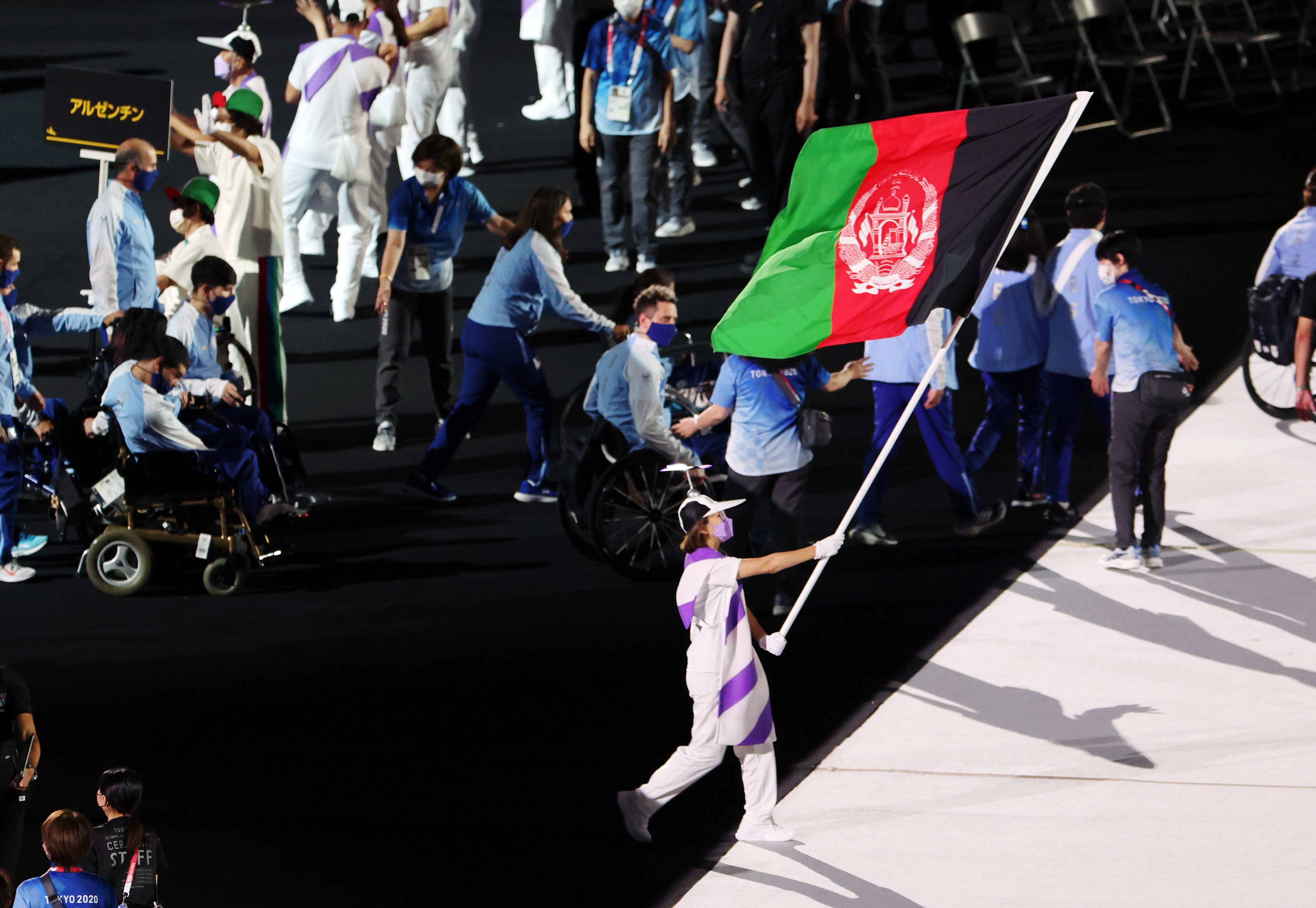 Two Afghan athletes arrive in Tokyo for Paralympics