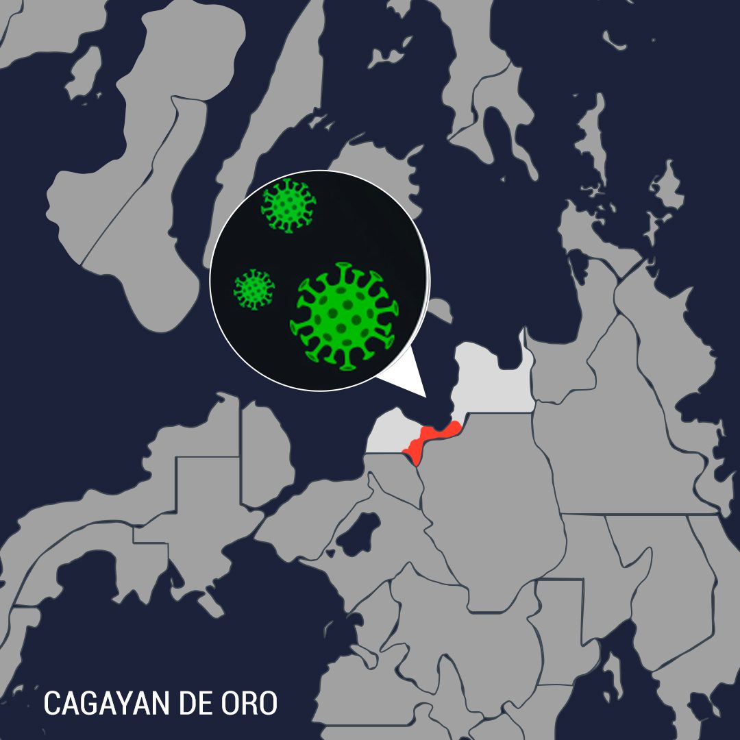 Cagayan de Oro reports 4 new COVID-19 Delta variant cases