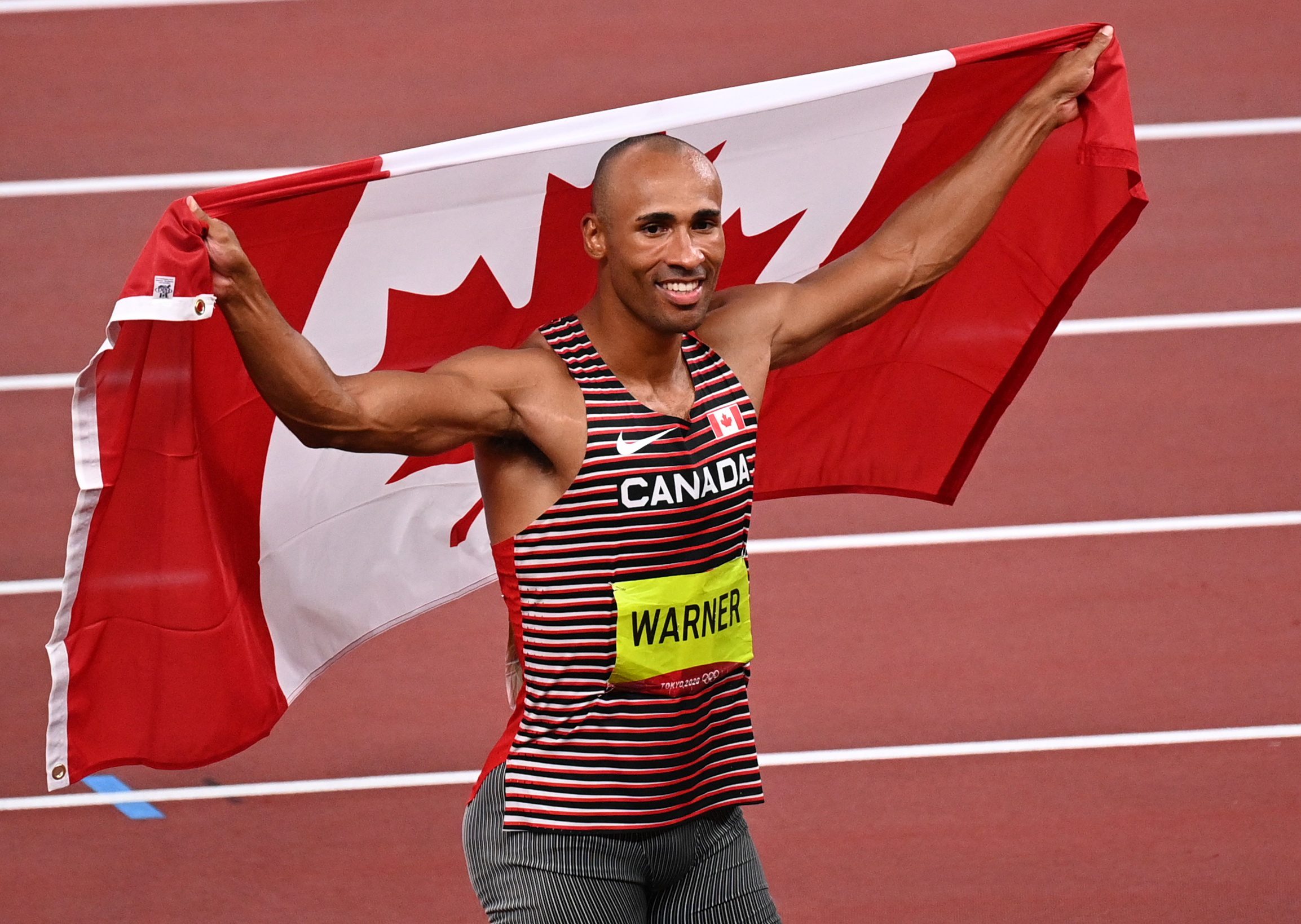 Canada's Warner breaks Olympic record on way to decathlon gold