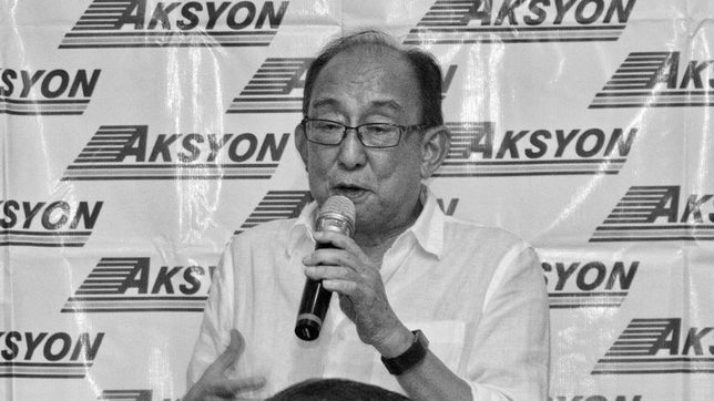 Aksyon Demokratiko chairman Hermie Aquino dies at 72