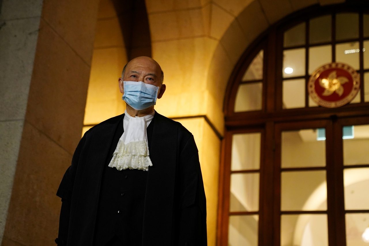 Hong Kong’s former chief judge says upholding rule of law not political