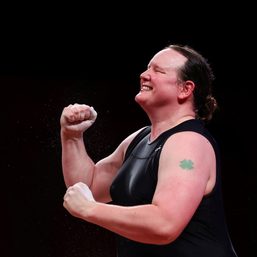 Hubbard makes history as first transgender Olympian, but exits early