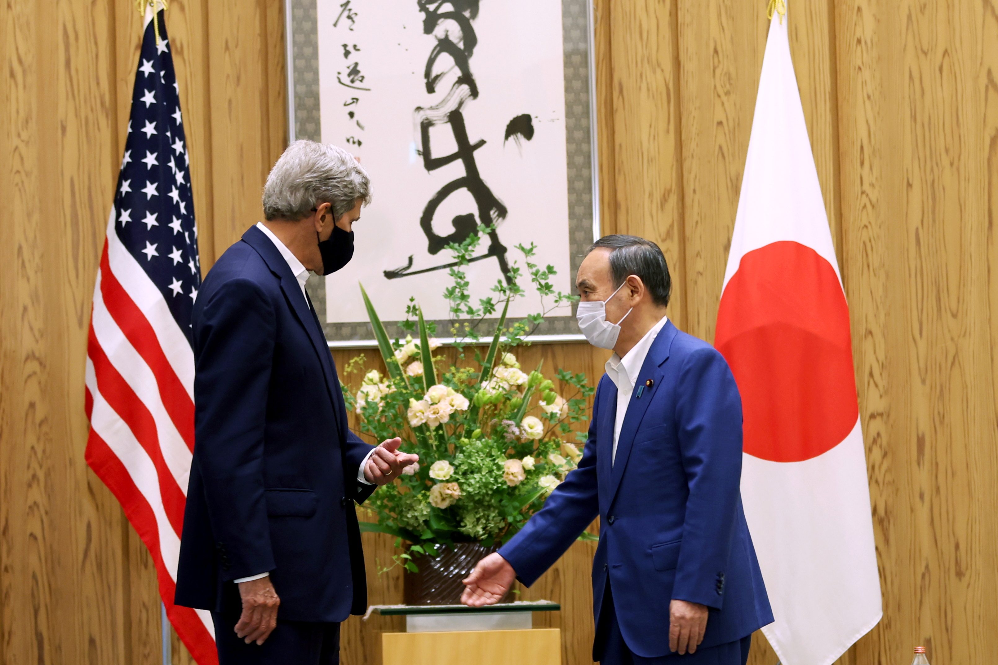 US climate envoy Kerry visits Japan, China for talks on emissions