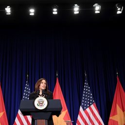 US VP Harris will reject China’s claim in South China Sea during trip to Asia