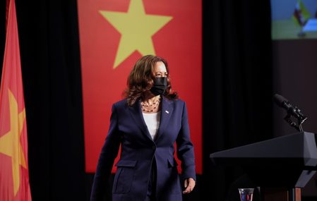US VP Harris offers Vietnam support to counter Beijing in the South China Sea