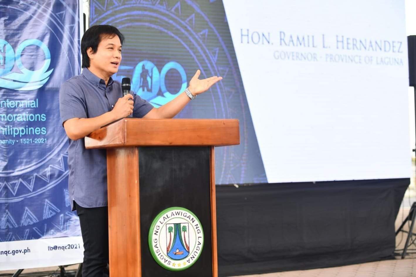 Laguna Governor Ramil Hernandez tests positive for COVID-19
