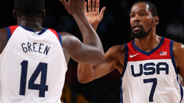 Kevin Durant leads Team USA to golden heights
