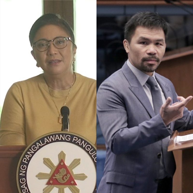 Robredo in ‘exploratory’ talks with Pacquiao camp on 2022 elections