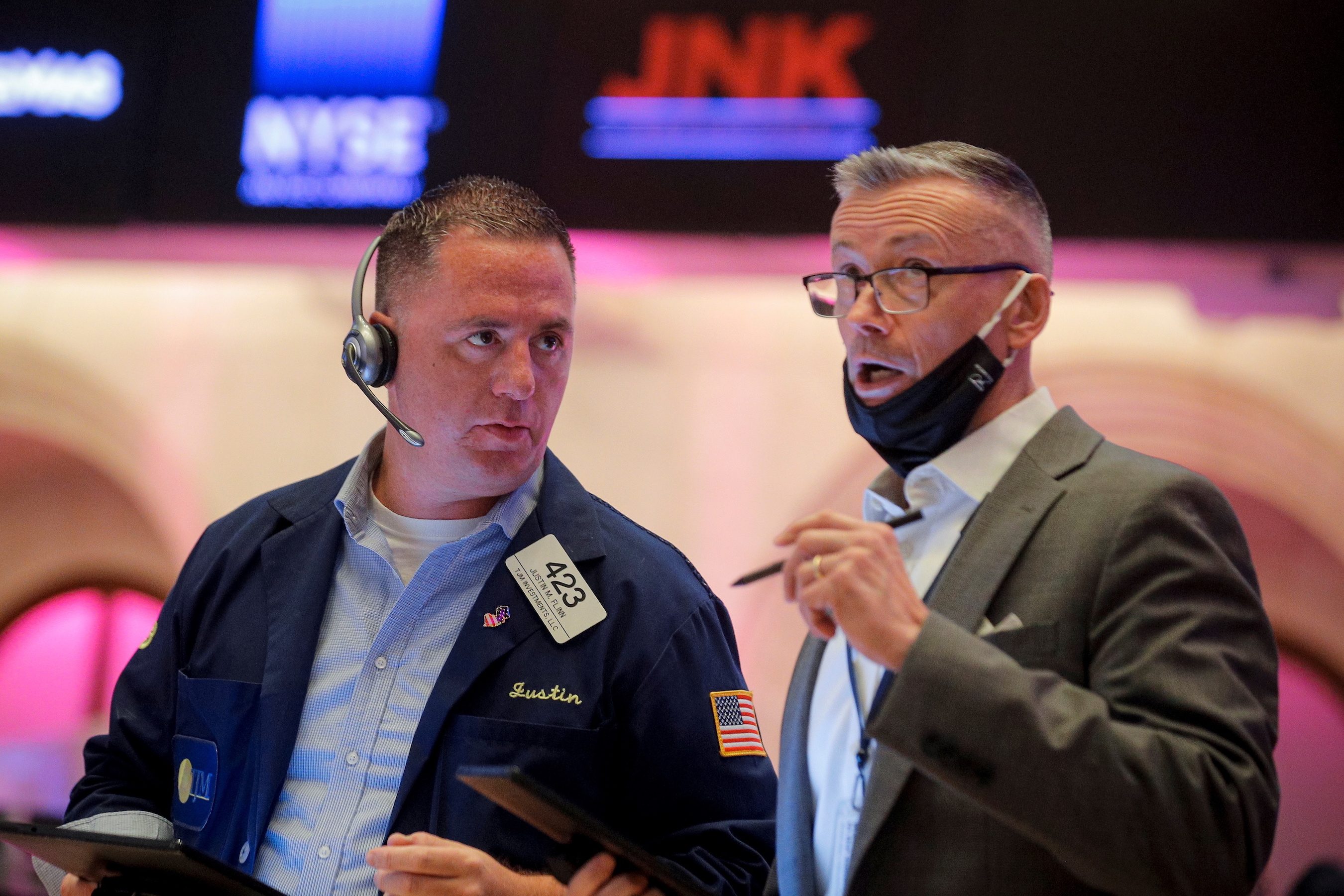 US stocks end at record highs as oil prices gain