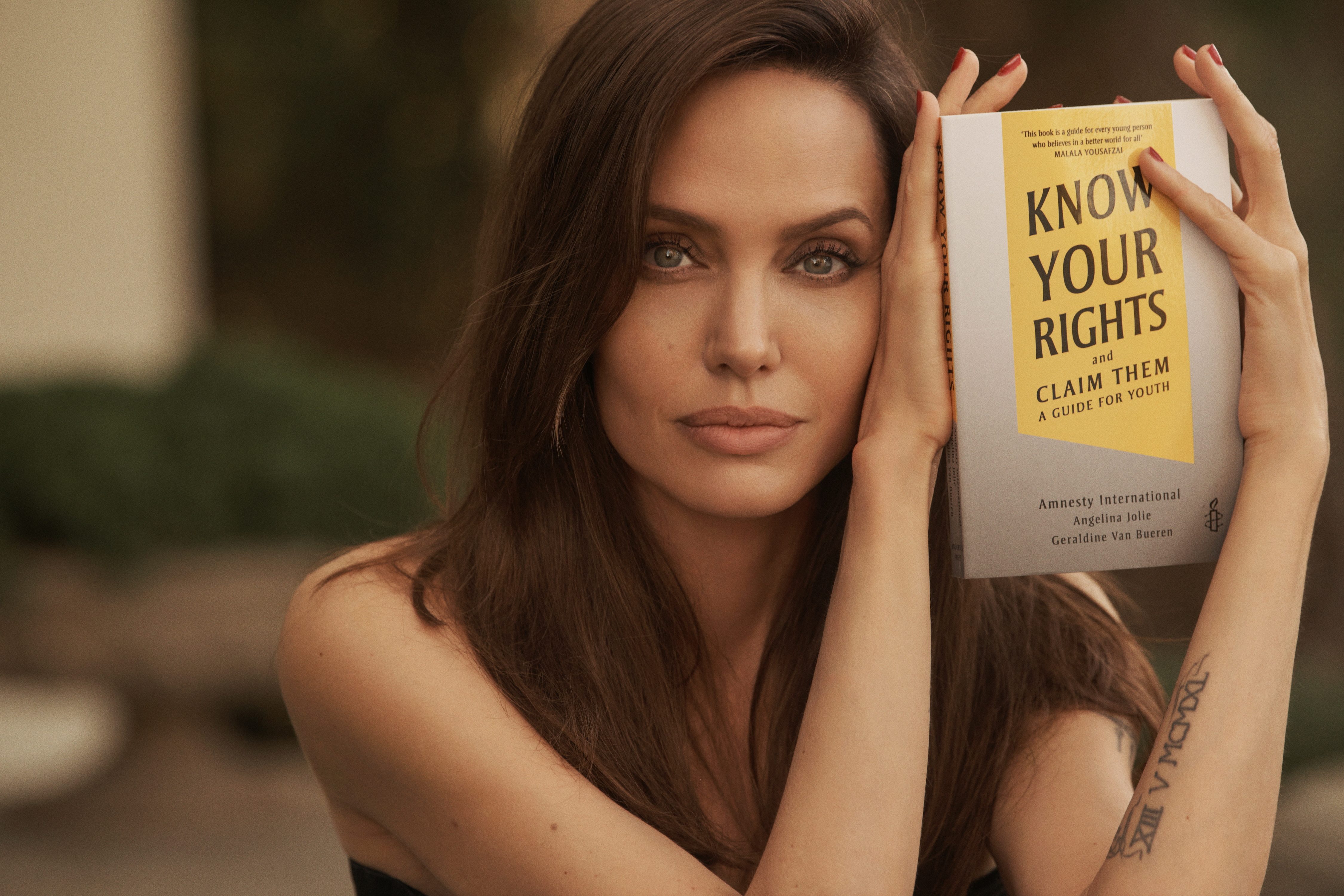 Angelina Jolie wants kids to ‘fight back’ with new child rights book