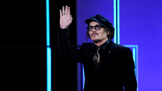 Johnny Depp denounces ‘cancel culture’ before receiving San Sebastian’s top prize