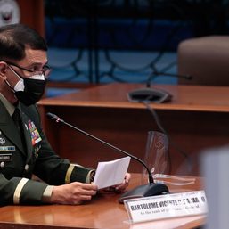 2 months before retirement, AFP chief Faustino promoted to 4-star rank