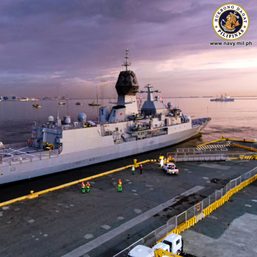 LOOK: Australian ships dock in Manila for joint exercises with PH Navy