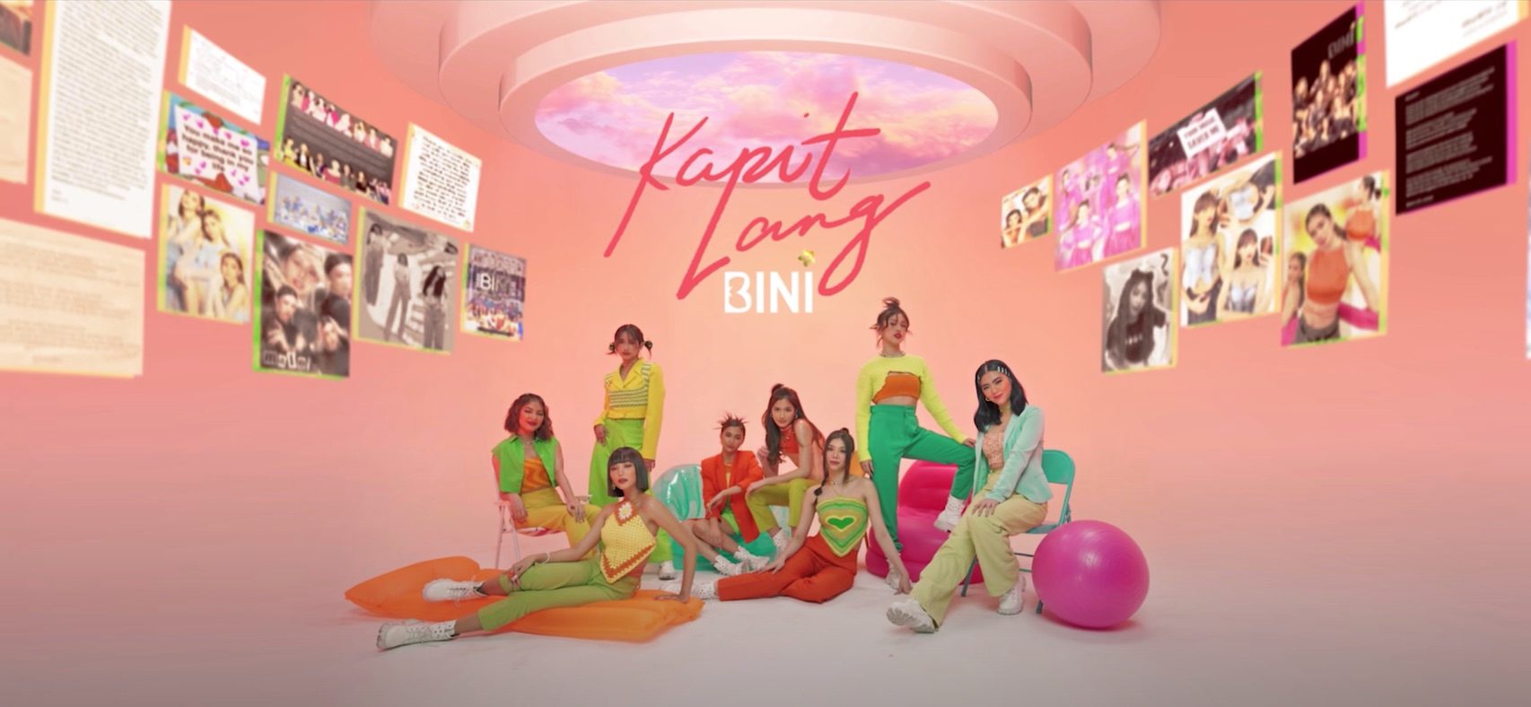 WATCH: BINI brings the good vibes in ‘Kapit Lang’ music video