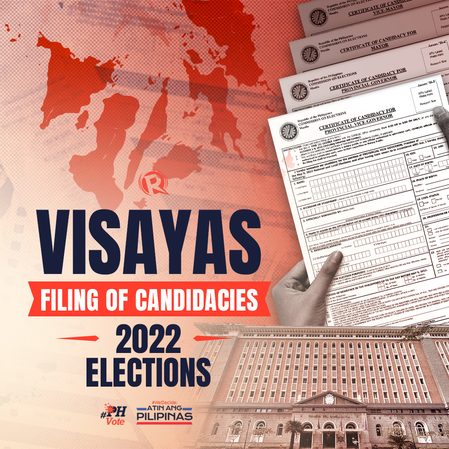 LIVE UPDATES: Filing of certificates of candidacy for local positions in the Visayas – 2022 PH elections
