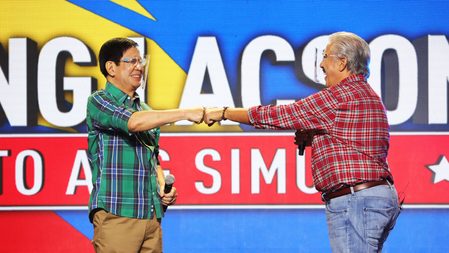 In campaign launch, Lacson and Sotto say ‘enough’ of Duterte