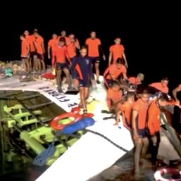 WATCH: PH Coast Guard search, rescue operations of sunken ship near Cebu
