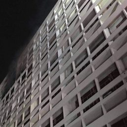 Fire hits Philippine General Hospital