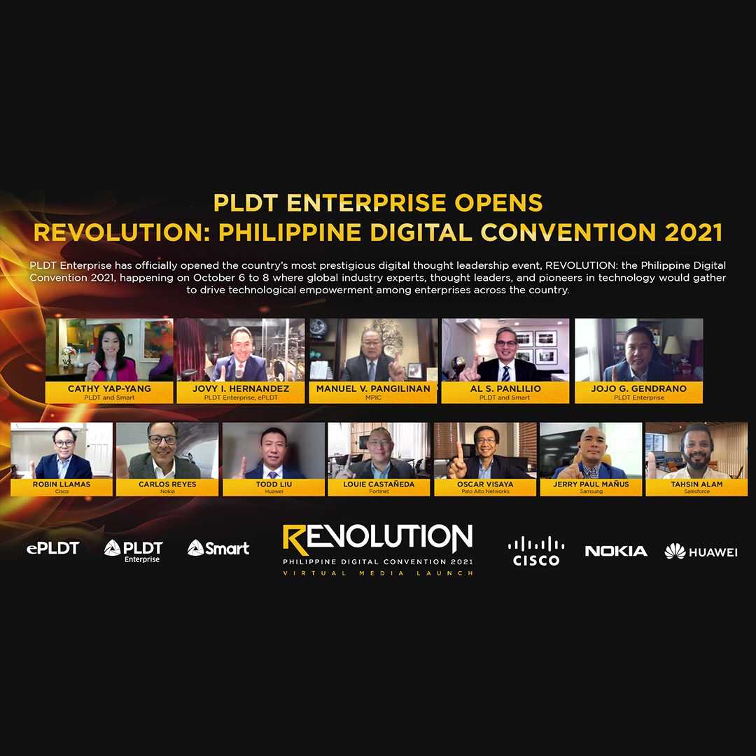 PLDT Enterprise opens REVOLUTION: Philippine Digital Convention 2021