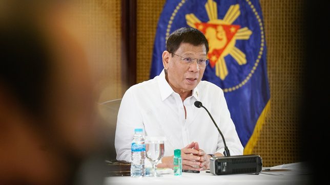 Duterte: Cabinet officials must get presidential approval to appear in Senate probes