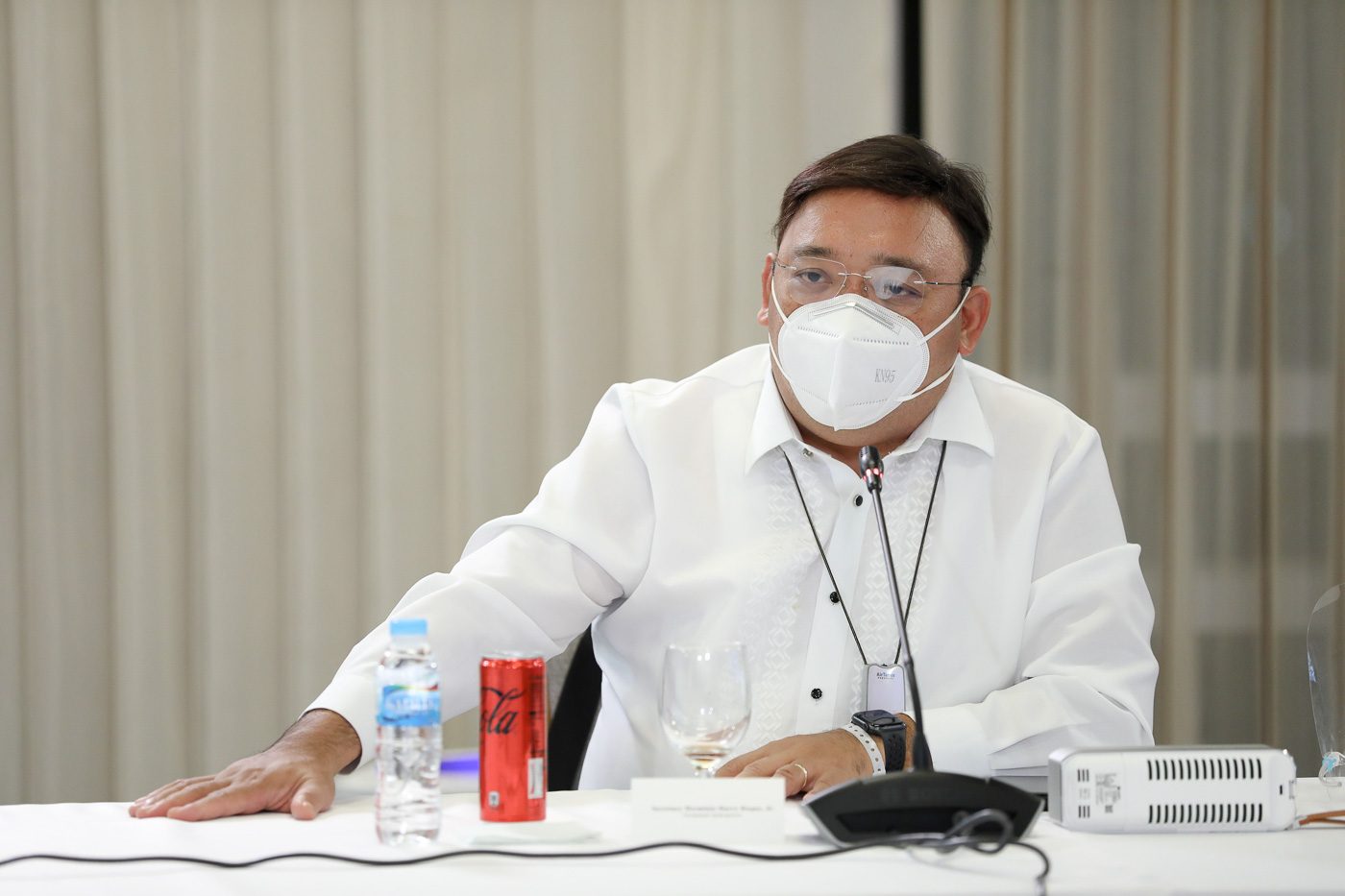 Roque says person who leaked his IATF outburst broke the law
