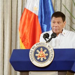 Duterte: ‘Long legal battle’ if COA refuses to audit Red Cross