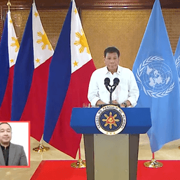 ‘We must resolve disputes peacefully,’ Duterte tells UN on West PH Sea