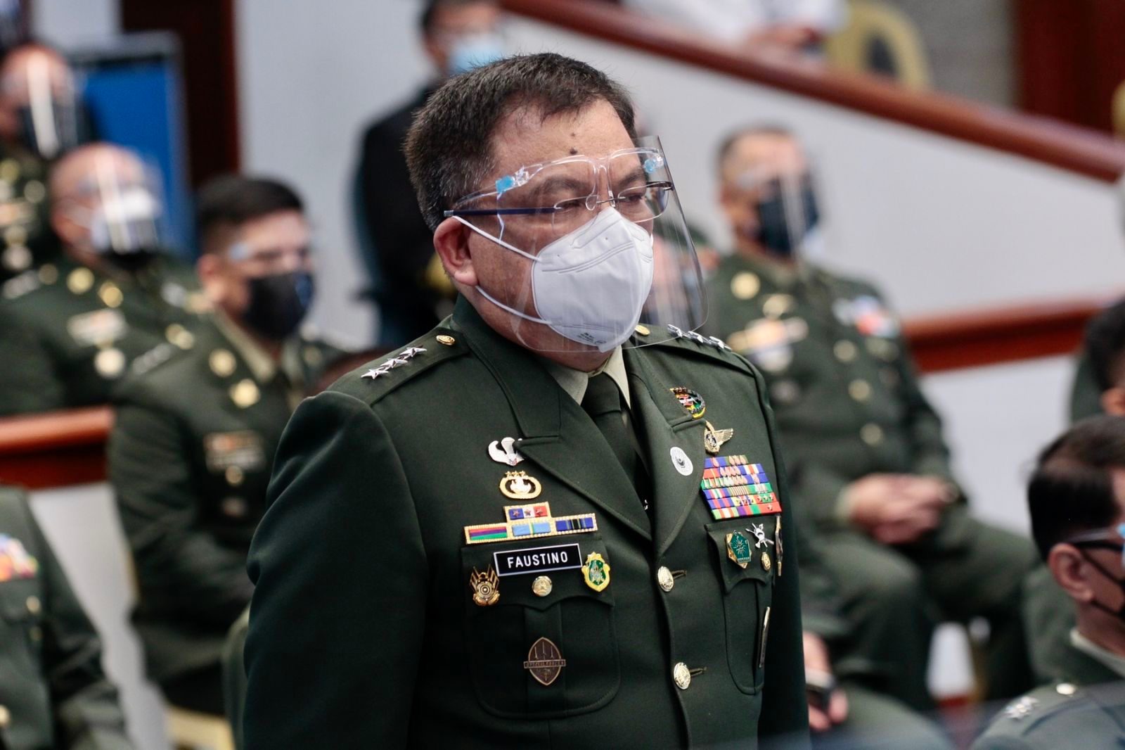 2 months before retirement, AFP chief Faustino promoted to 4-star rank