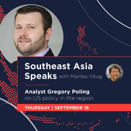 Southeast Asia Speaks: Analyst Gregory Poling on US policy in the region