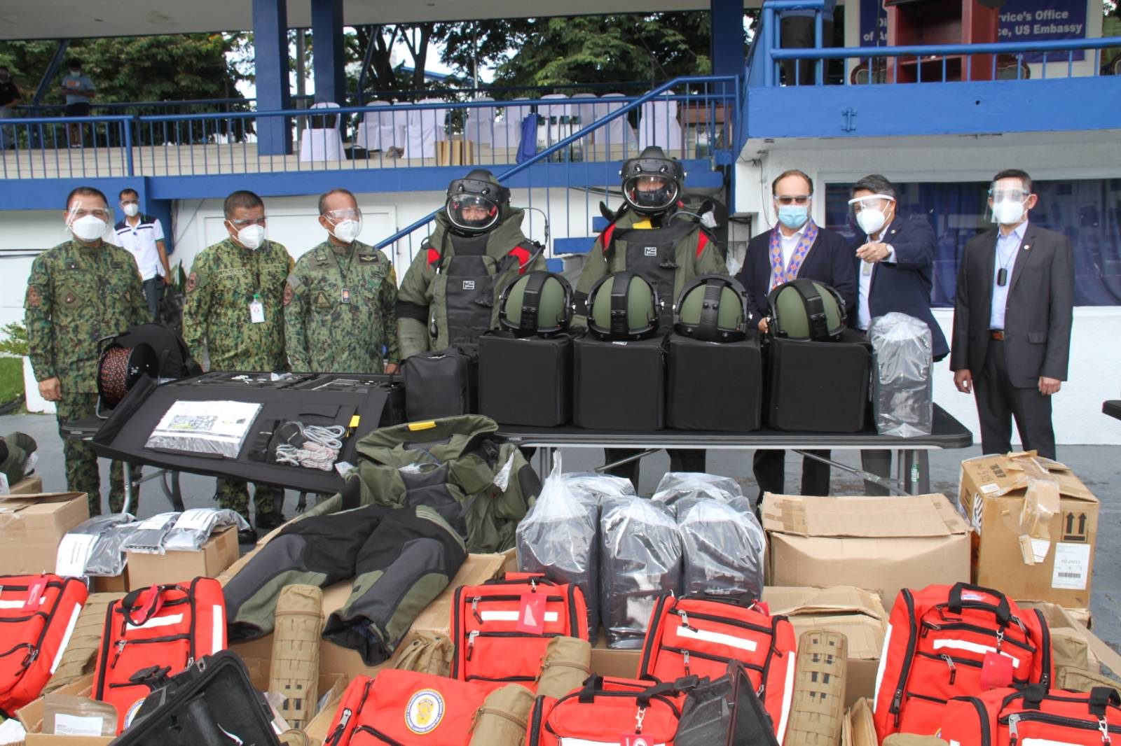 PNP receives anti-terrorism equipment from US