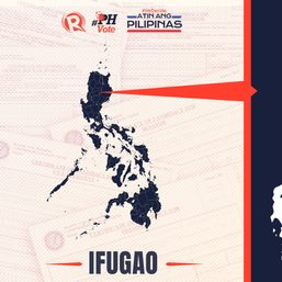 LIST: Who is running in Ifugao in the 2022 Philippine elections?