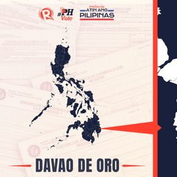 LIST: Who is running in Davao de Oro in the 2022 Philippine elections?