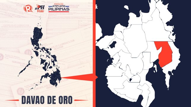 LIST: Who is running in Davao de Oro in the 2022 Philippine elections?