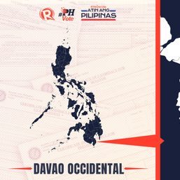 LIST: Who is running in Davao Occidental in the 2022 Philippine elections?